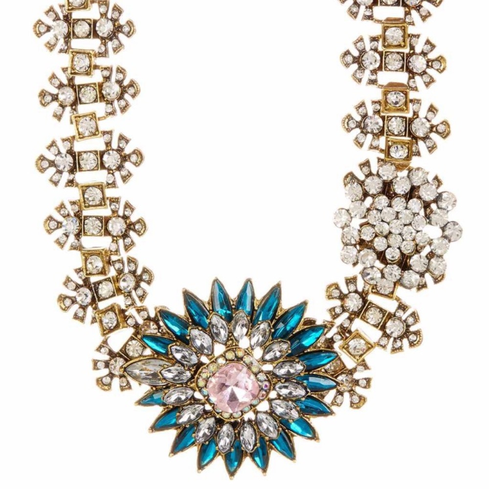 Eye candy fashion statement necklace